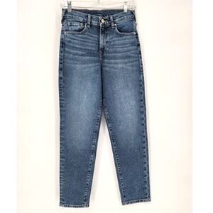 True Religion Medium Wash High Rise Mom Jean Women's Size 26